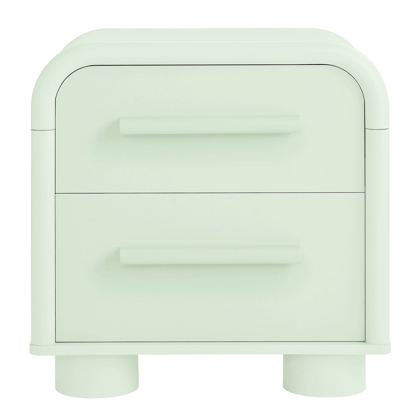 Bellamy Curved 2-Drawer Nightstand by Modway