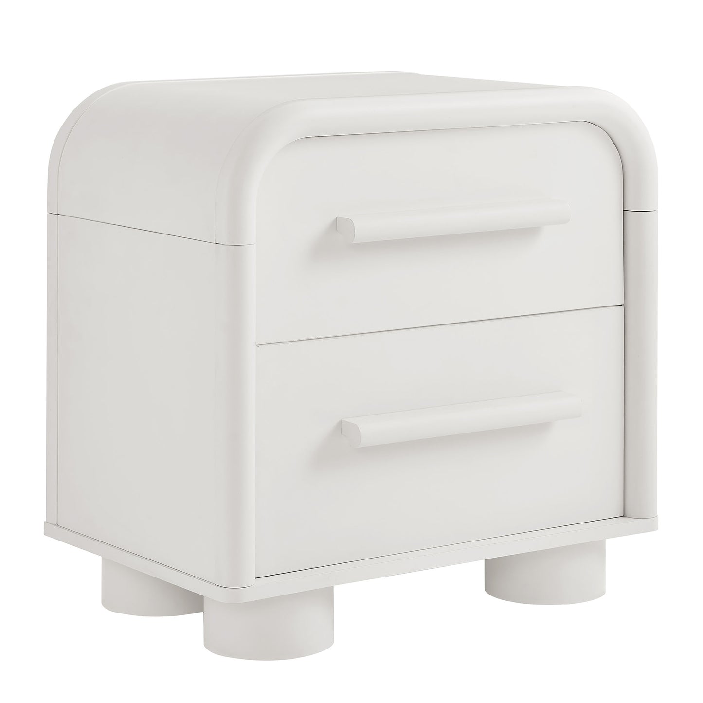 Bellamy Curved 2-Drawer Nightstand by Modway