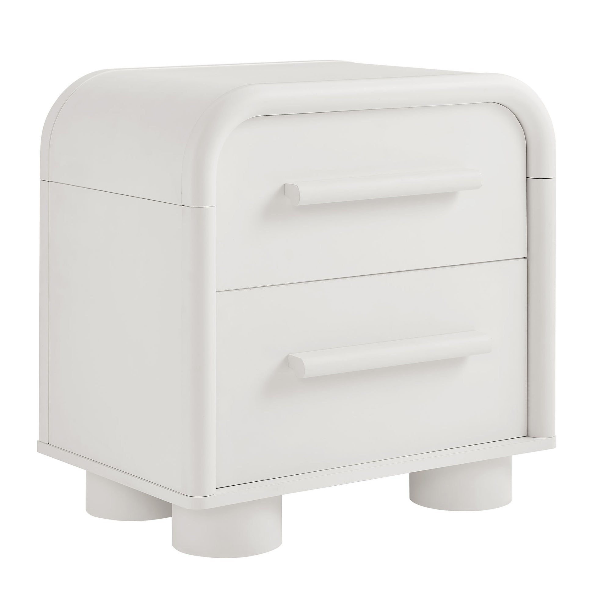 Bellamy Curved 2-Drawer Nightstand by Modway