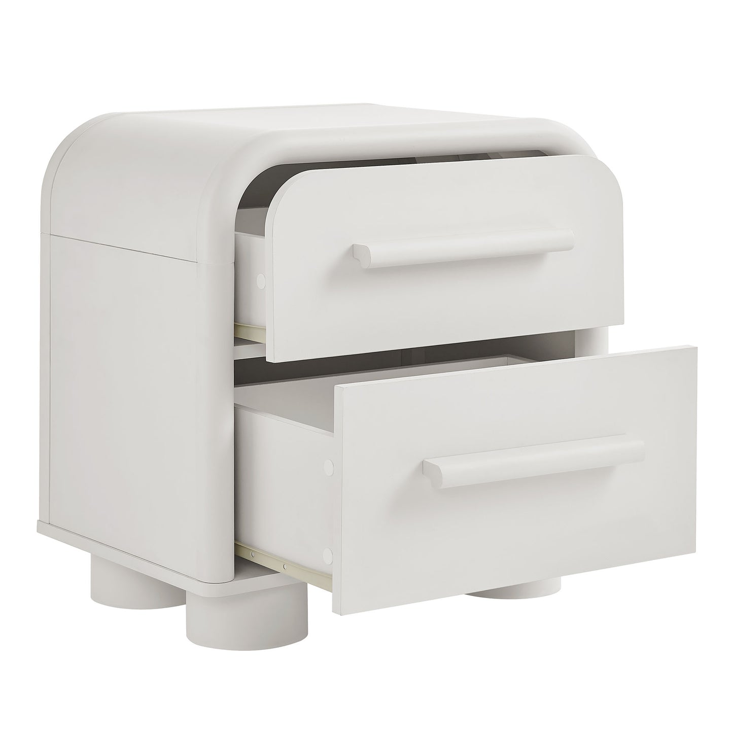 Bellamy Curved 2-Drawer Nightstand by Modway
