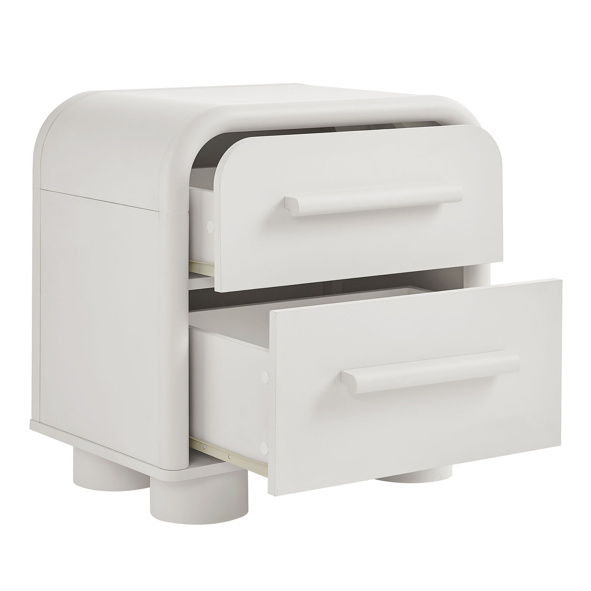 Bellamy Curved 2-Drawer Nightstand by Modway