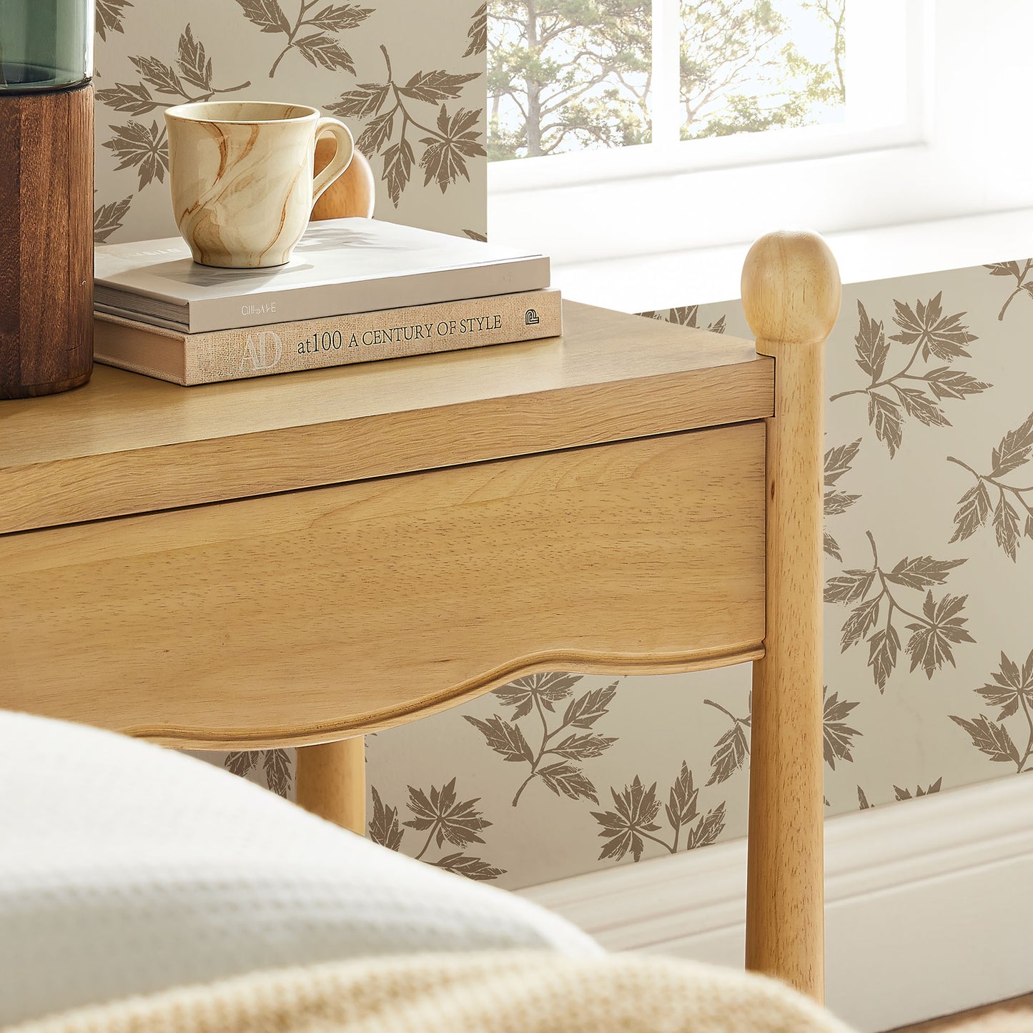 Darcy Wood Nightstand or Side Table by Modway