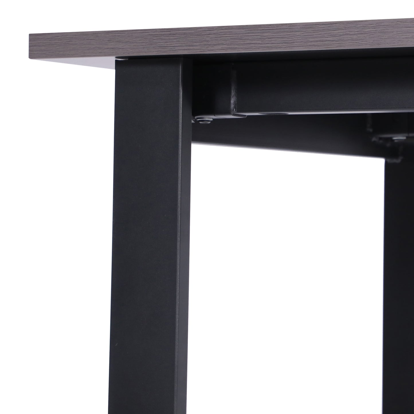 Redmond Commercial 48x24 Conference Table with 1" Thick Double Sided Laminate Table Top with PVC Edging and Heavy Duty U-Frame Steel Base, Gray Oak Gray Oak