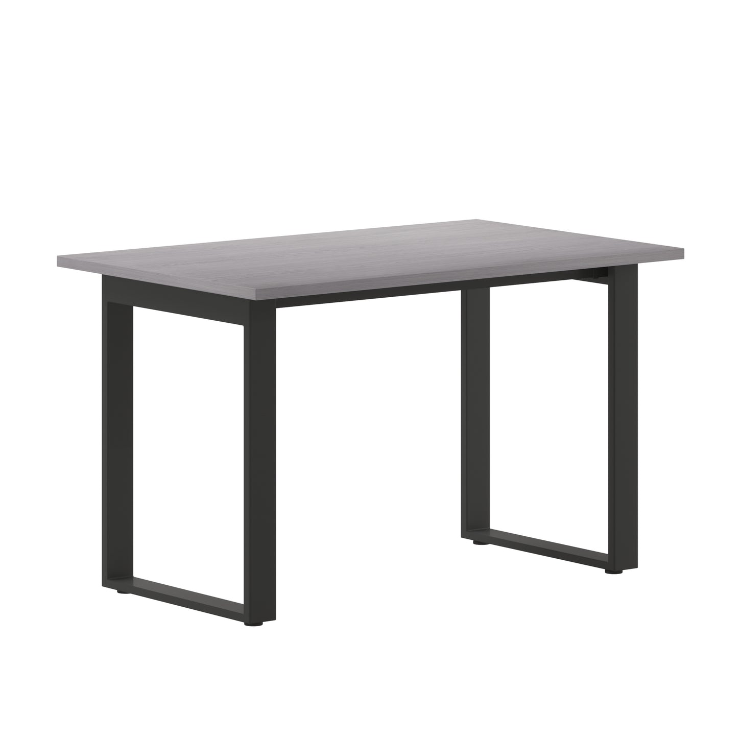 Redmond Commercial 48x30 Conference Table with 1" Thick Double Sided Laminate Table Top with PVC Edging and Heavy Duty U-Frame Steel Base, Gray Oak Gray Oak