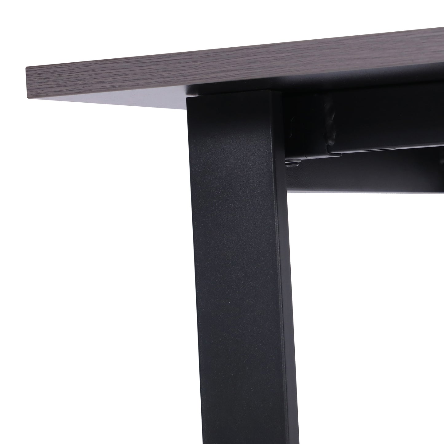 Redmond Commercial 48x30 Conference Table with 1" Thick Double Sided Laminate Table Top with PVC Edging and Heavy Duty U-Frame Steel Base, Gray Oak Gray Oak