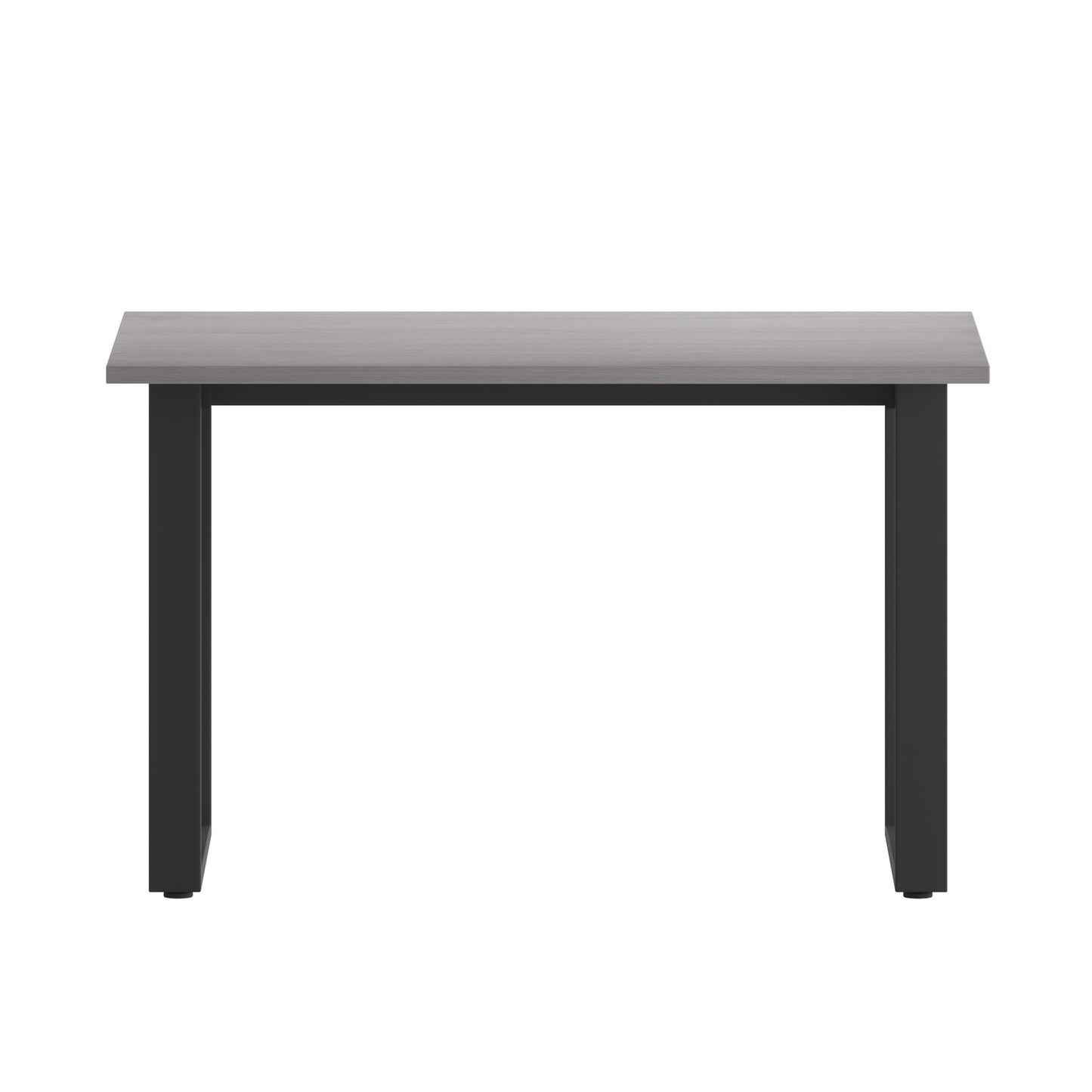 Redmond Commercial 48x30 Conference Table with 1" Thick Double Sided Laminate Table Top with PVC Edging and Heavy Duty U-Frame Steel Base, Gray Oak Gray Oak