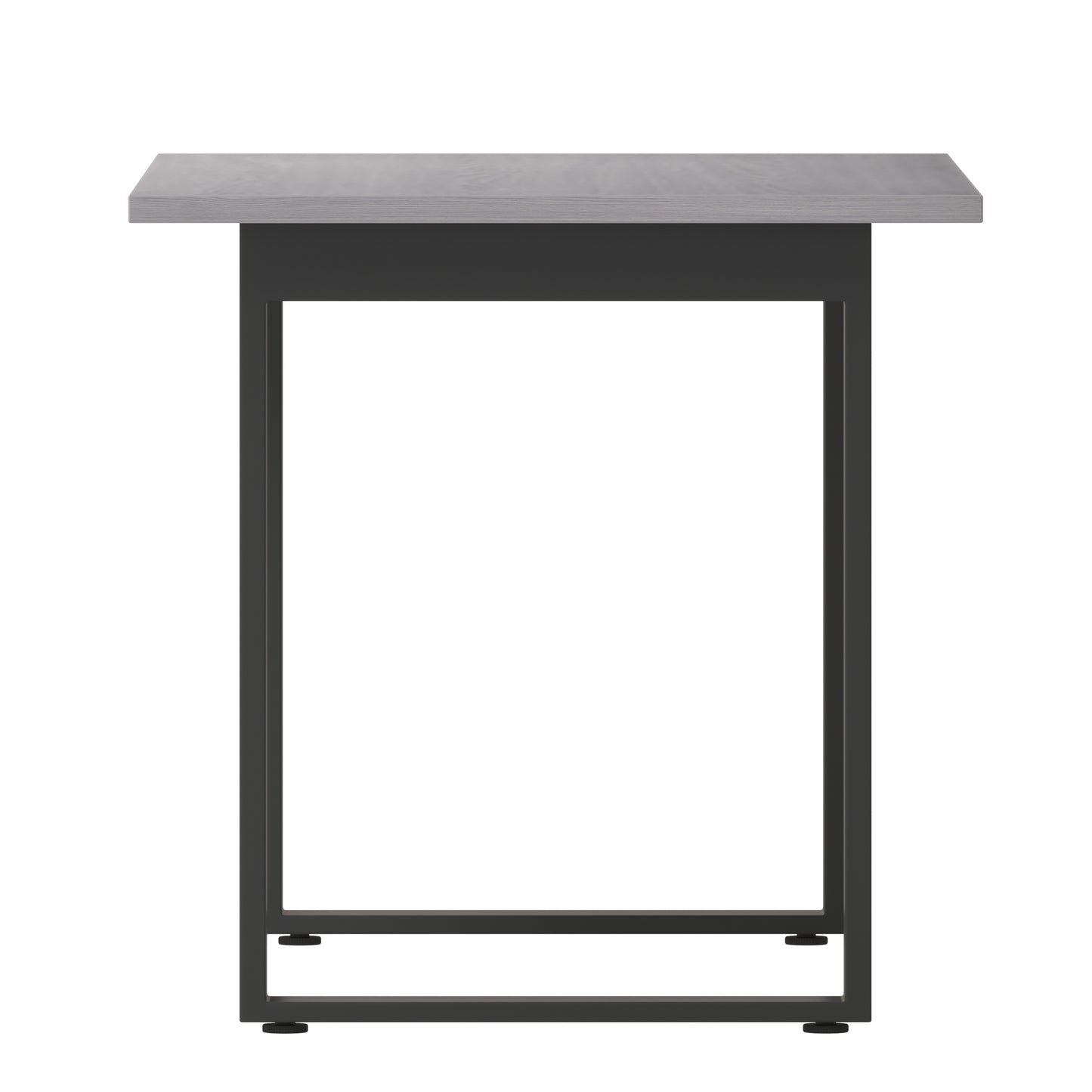 Redmond Commercial 48x30 Conference Table with 1" Thick Double Sided Laminate Table Top with PVC Edging and Heavy Duty U-Frame Steel Base, Gray Oak Gray Oak