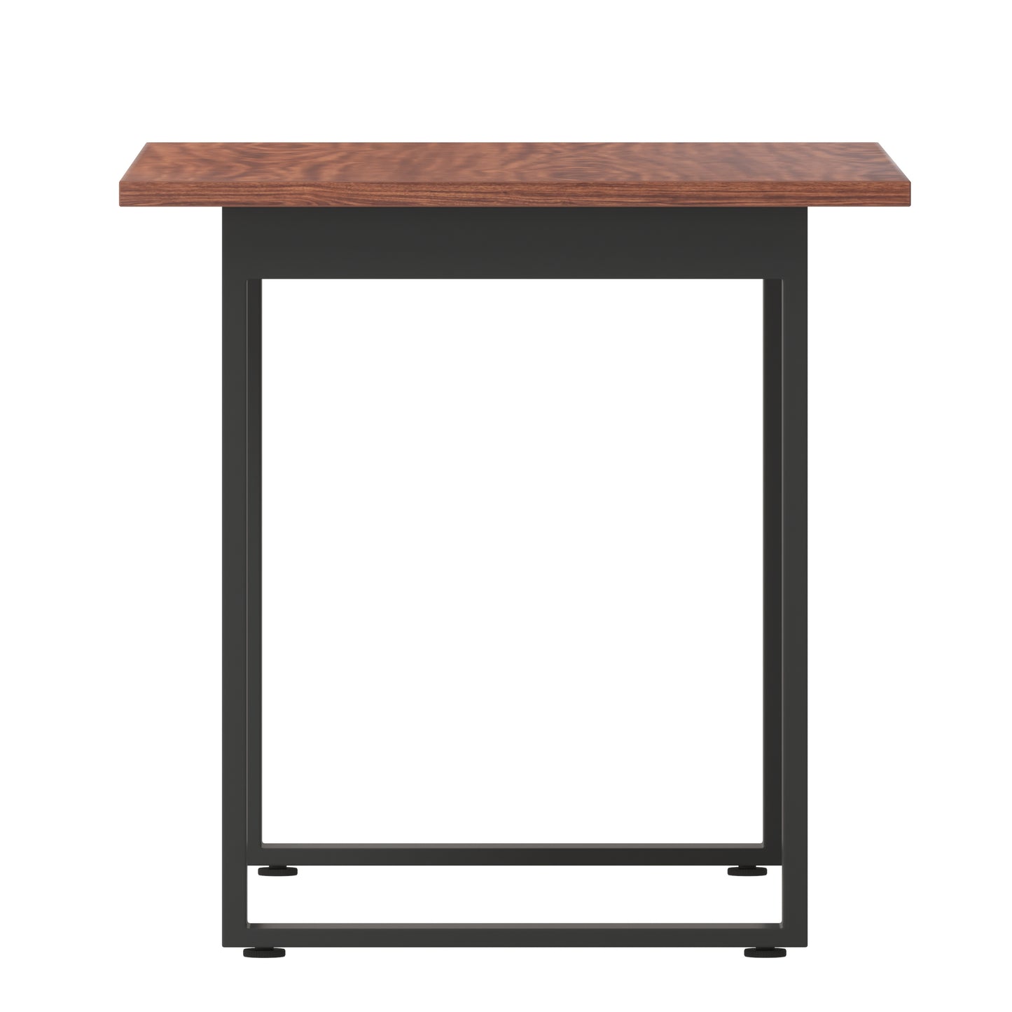Redmond Commercial 48x30 Conference Table with 1" Thick Double Sided Laminate Table Top with PVC Edging and Heavy Duty U-Frame Steel Base, Walnut Walnut