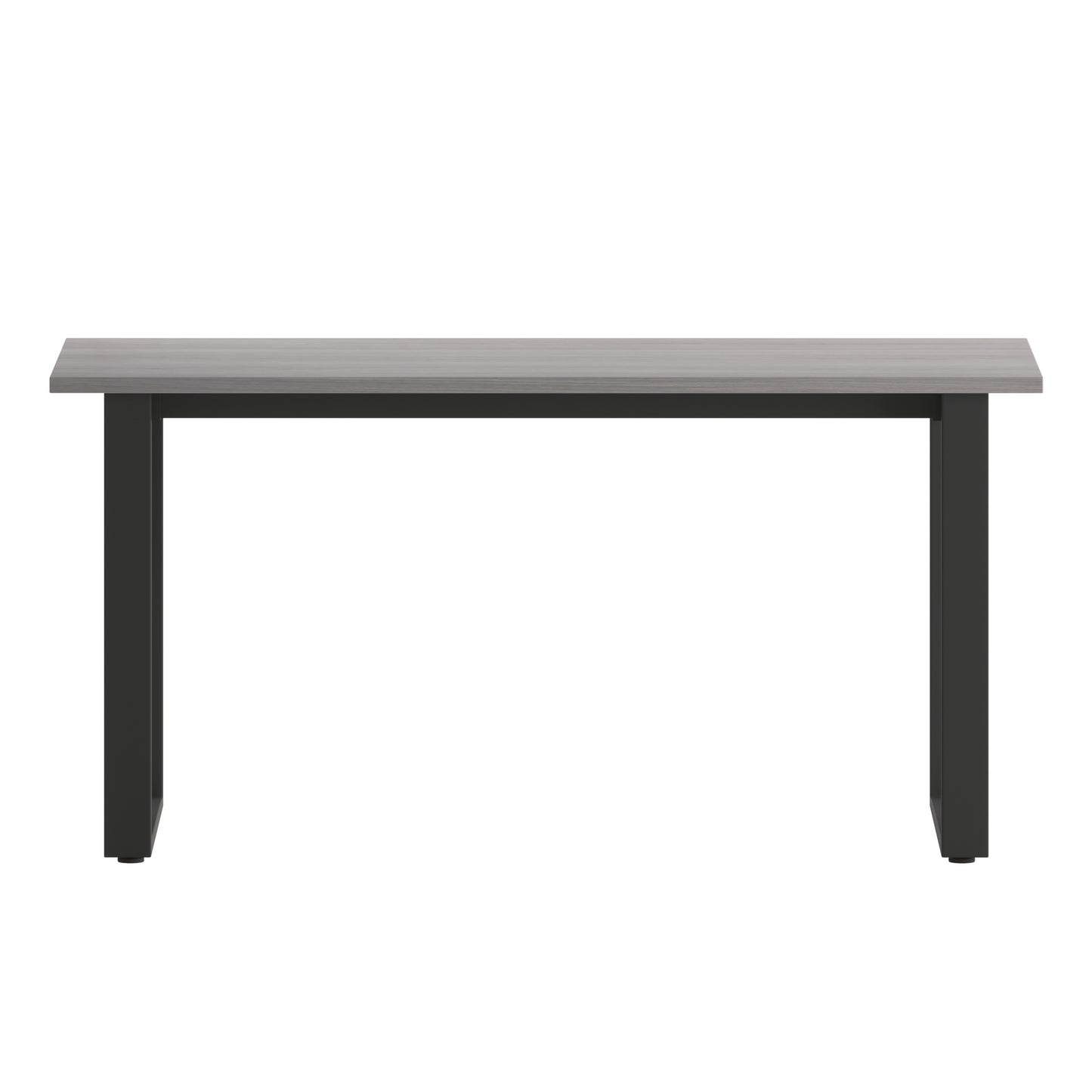 Redmond Commercial 60x24 Conference Table with 1" Thick Double Sided Laminate Table Top with PVC Edging and Heavy Duty U-Frame Steel Base, Gray Oak Gray Oak
