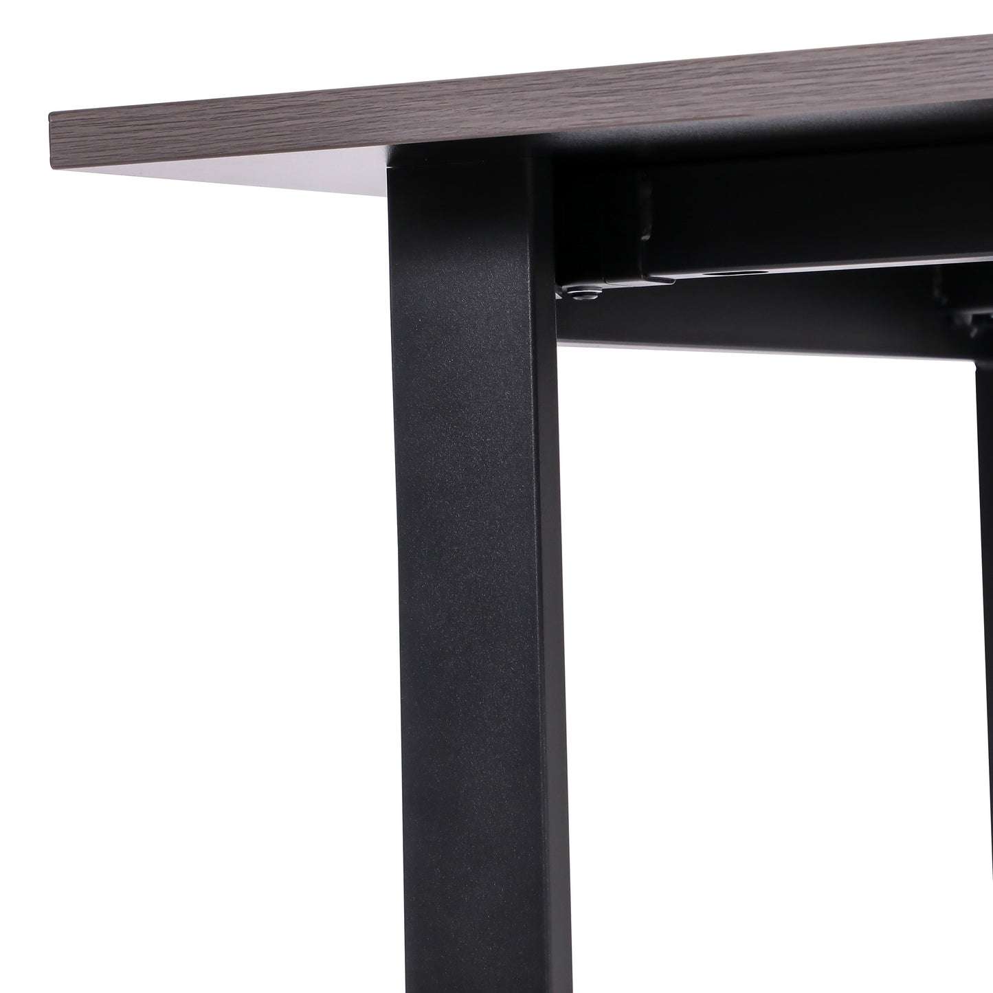Redmond Commercial 60x30 Conference Table with 1" Thick Double Sided Laminate Table Top with PVC Edging and Heavy Duty U-Frame Steel Base, Gray Oak Gray Oak