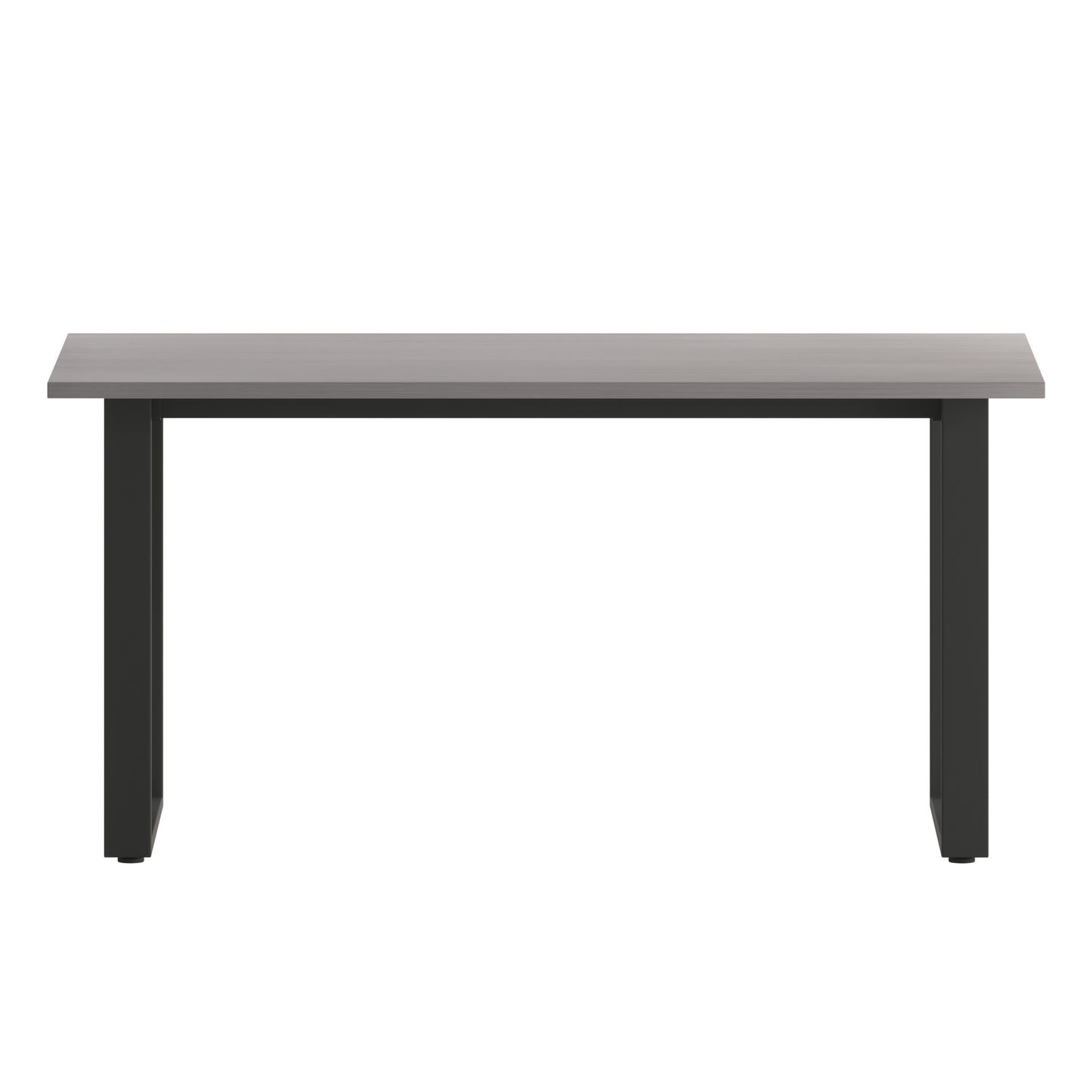 Redmond Commercial 60x30 Conference Table with 1" Thick Double Sided Laminate Table Top with PVC Edging and Heavy Duty U-Frame Steel Base, Gray Oak Gray Oak