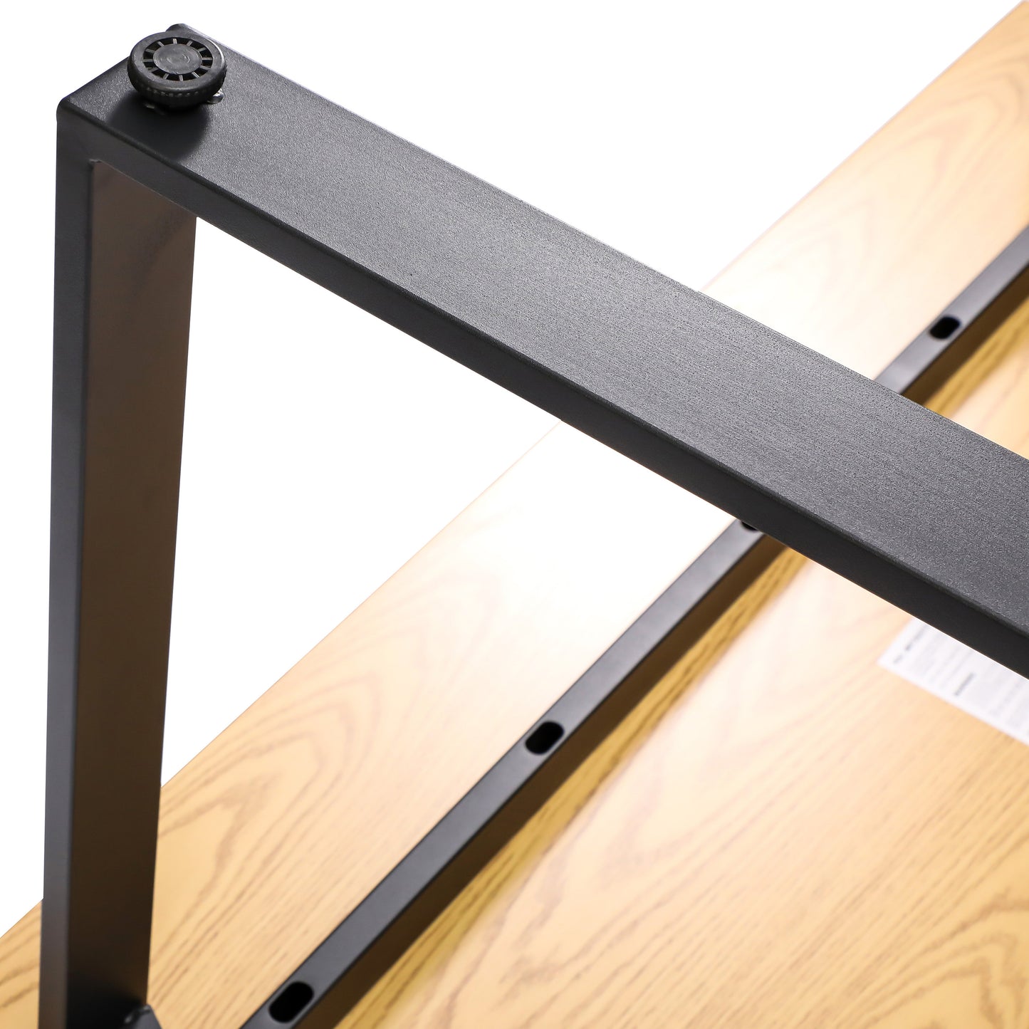 Redmond Commercial 60x30 Conference Table with 1" Thick Double Sided Laminate Table Top with PVC Edging and Heavy Duty U-Frame Steel Base, Walnut Walnut