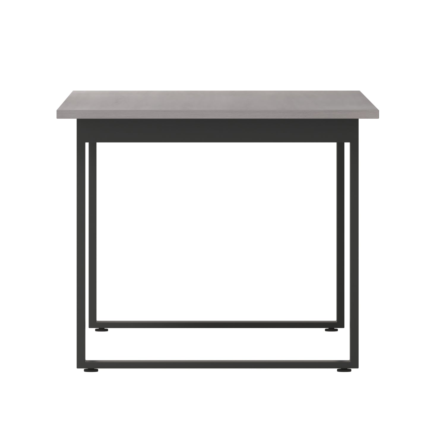 Redmond Commercial 72x36 Conference Table with 1" Thick Double Sided Laminate Table Top with PVC Edging and Heavy Duty U-Frame Steel Base, Gray Oak Gray Oak