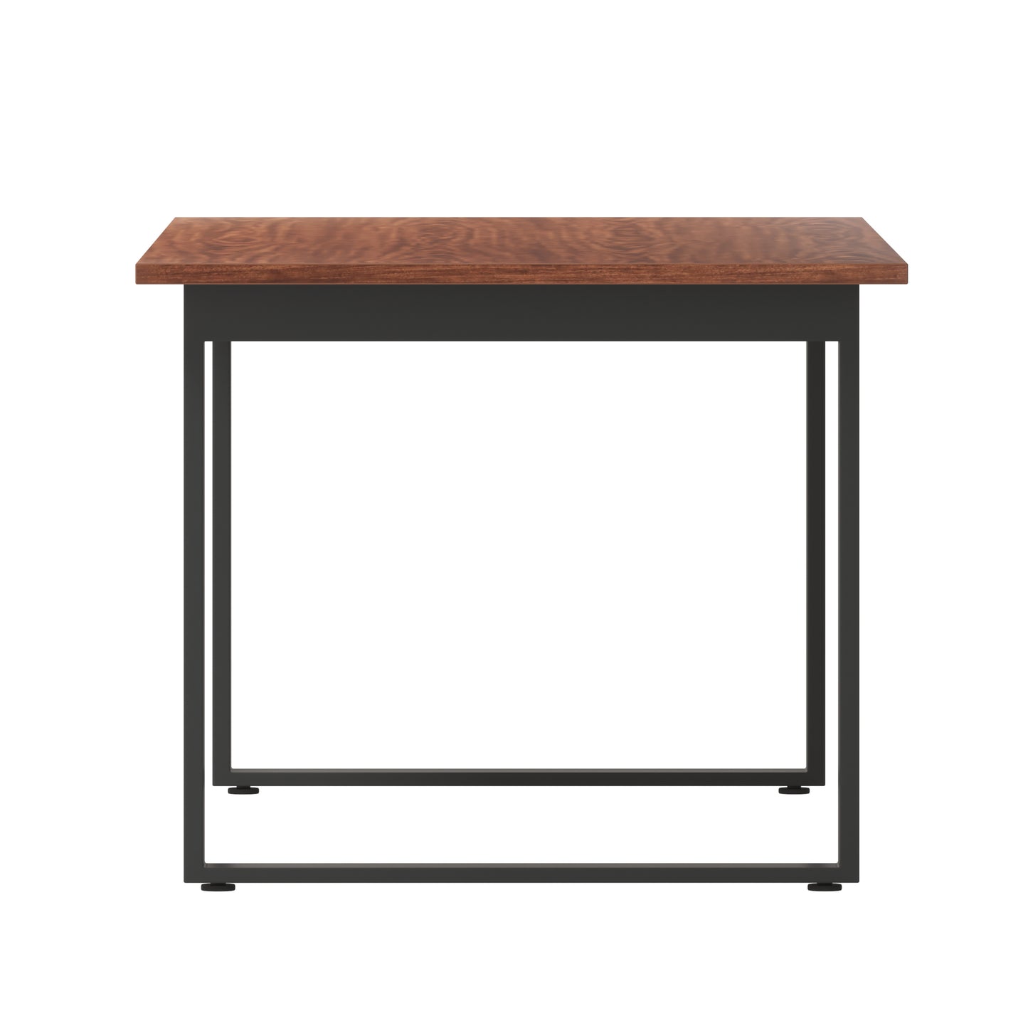Redmond Commercial 72x36 Conference Table with 1" Thick Double Sided Laminate Table Top with PVC Edging and Heavy Duty U-Frame Steel Base, Walnut Walnut