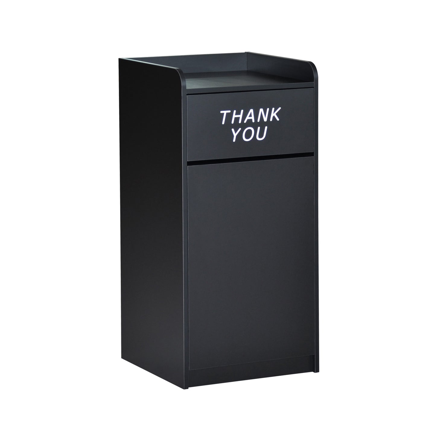 Sony Wood Tray Top Receptacle in Black Black