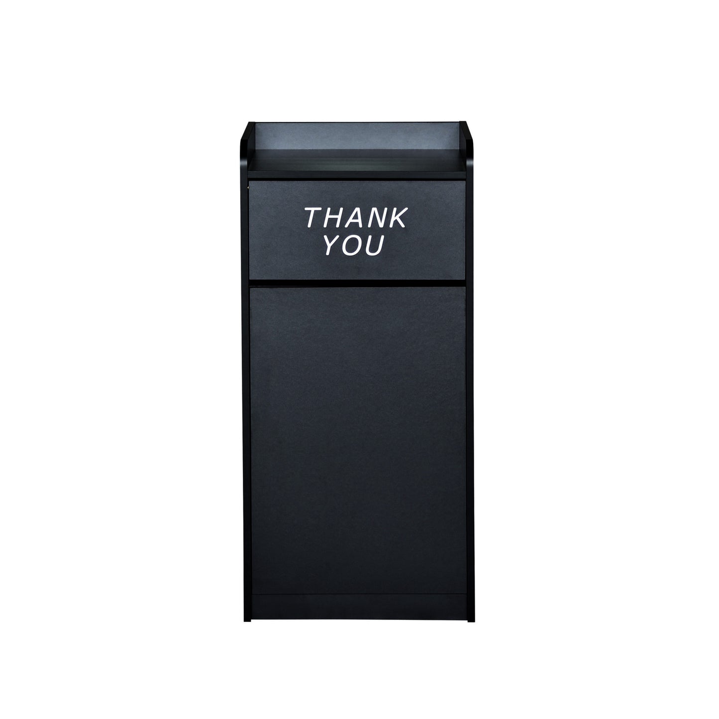 Sony Wood Tray Top Receptacle in Black Black