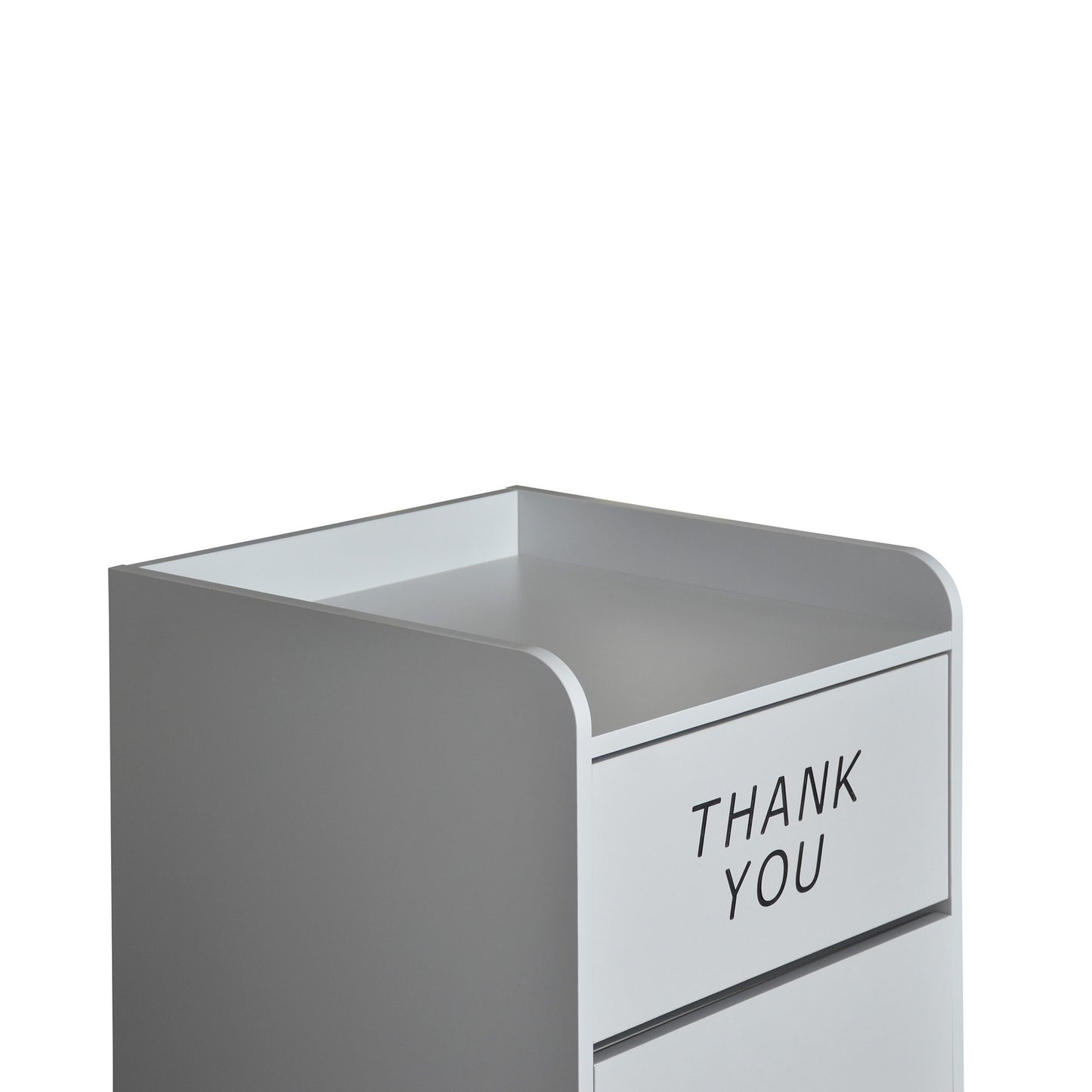 Sony Wood Tray Top Receptacle in Gray Gray MT-M8520-TRA-GRY-GG