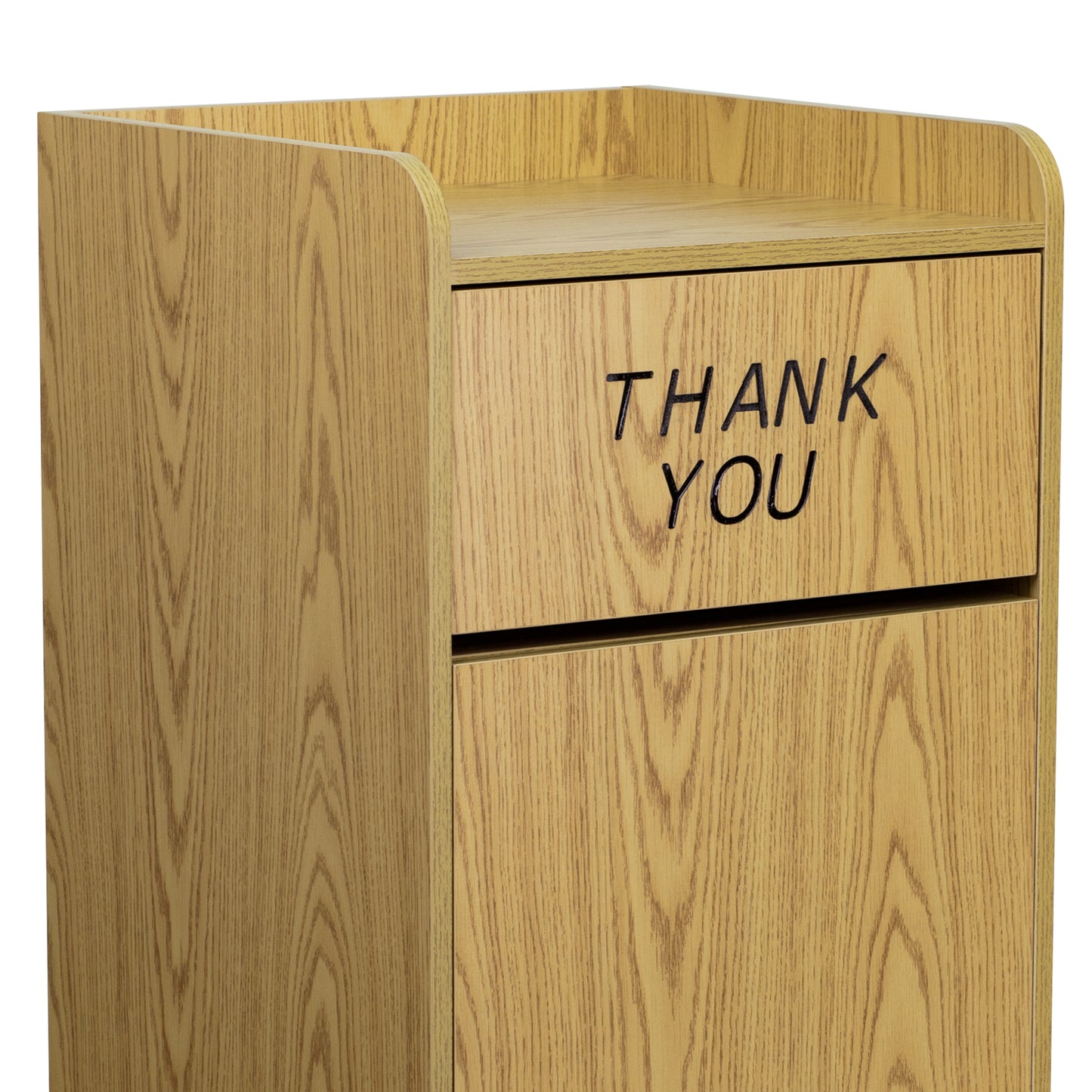 Sony Wood Tray Top Receptacle in Oak Oak