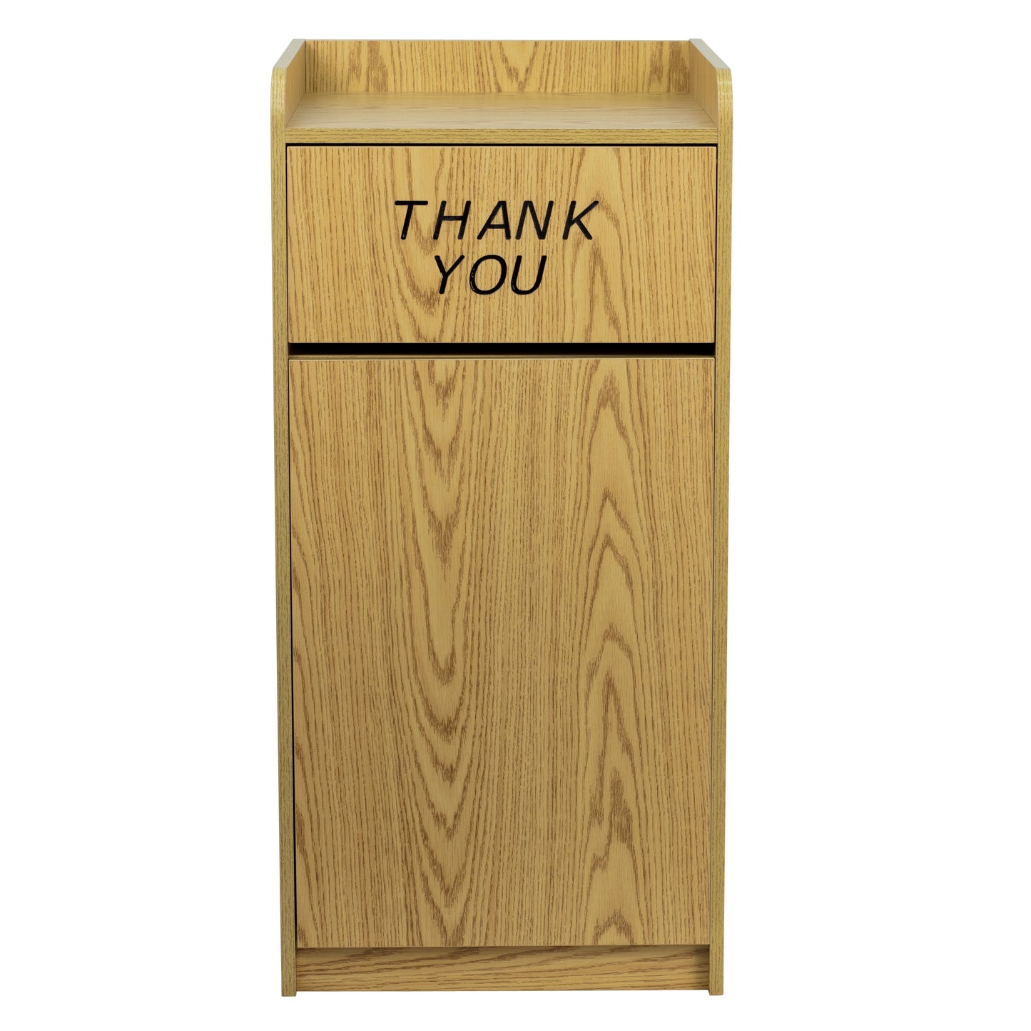 Sony Wood Tray Top Receptacle in Oak Oak