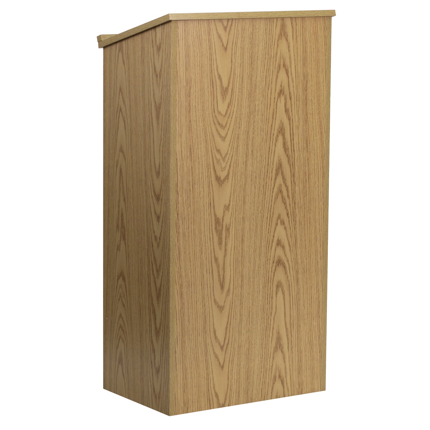 Mysta Stand-Up Wood Lectern in Oak Oak