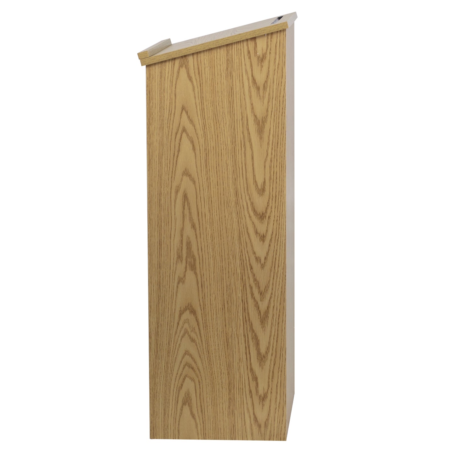 Mysta Stand-Up Wood Lectern in Oak Oak