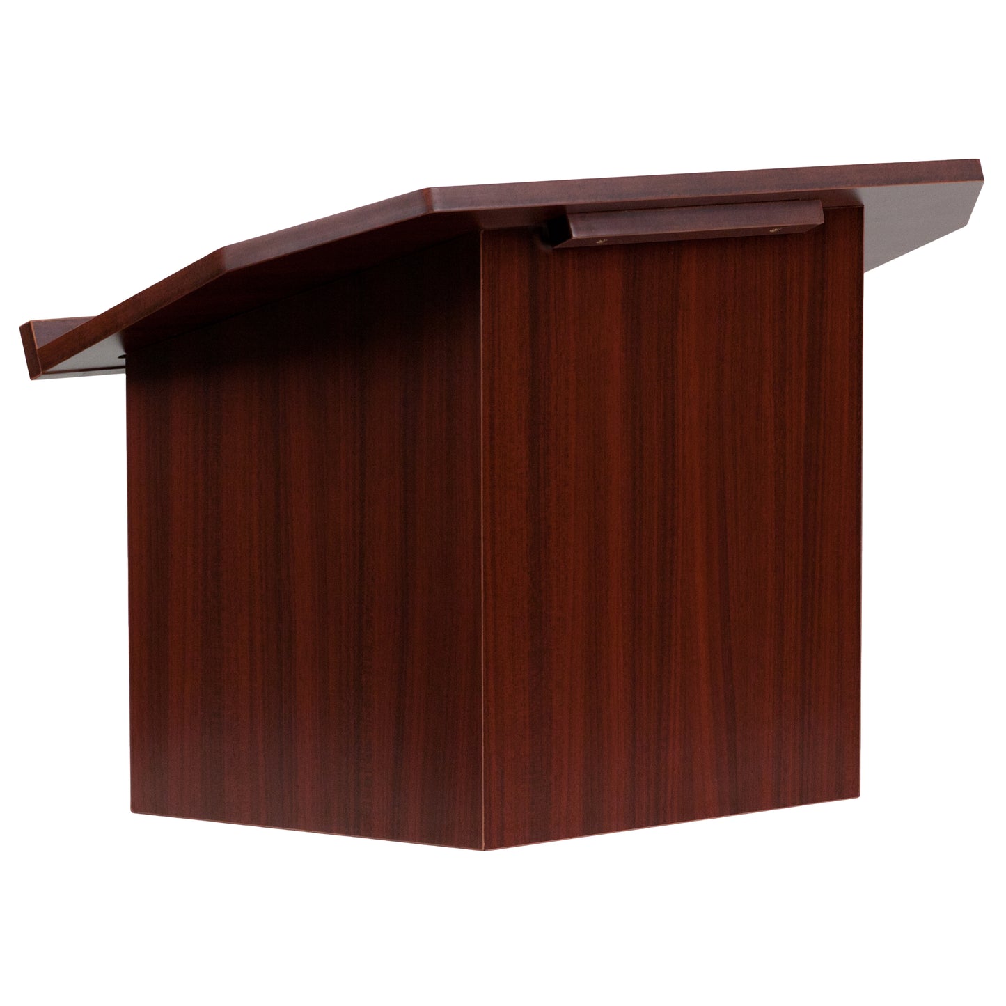 Mysta Foldable Tabletop Lectern in Mahogany Mahogany