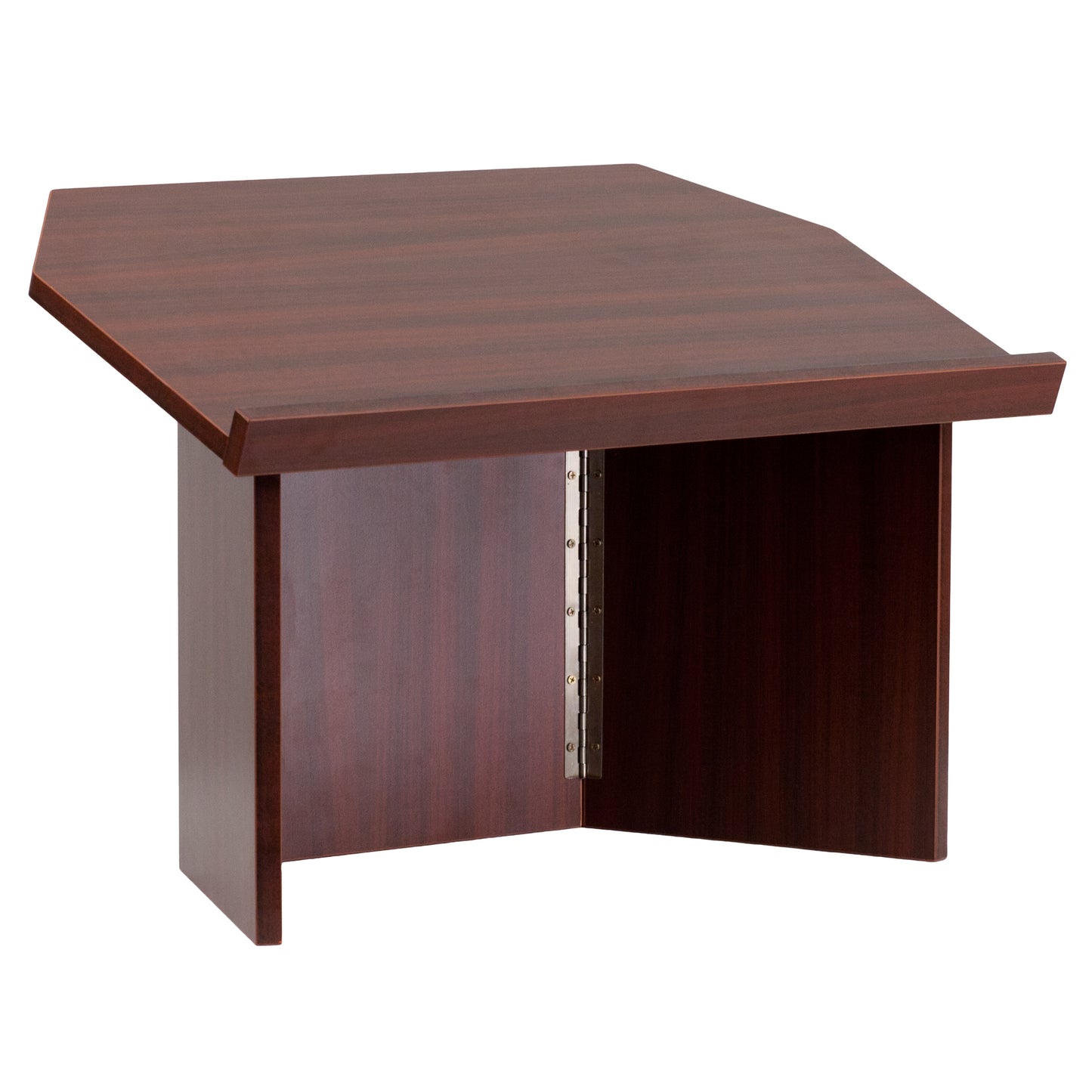 Mysta Foldable Tabletop Lectern in Mahogany Mahogany