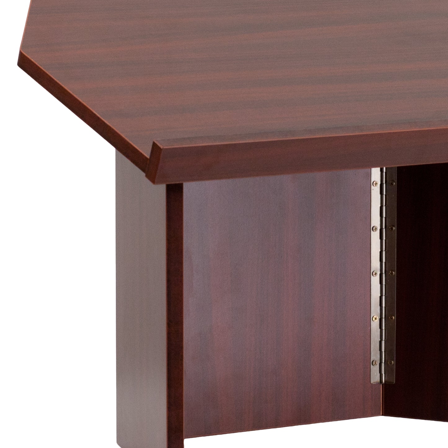 Mysta Foldable Tabletop Lectern in Mahogany Mahogany