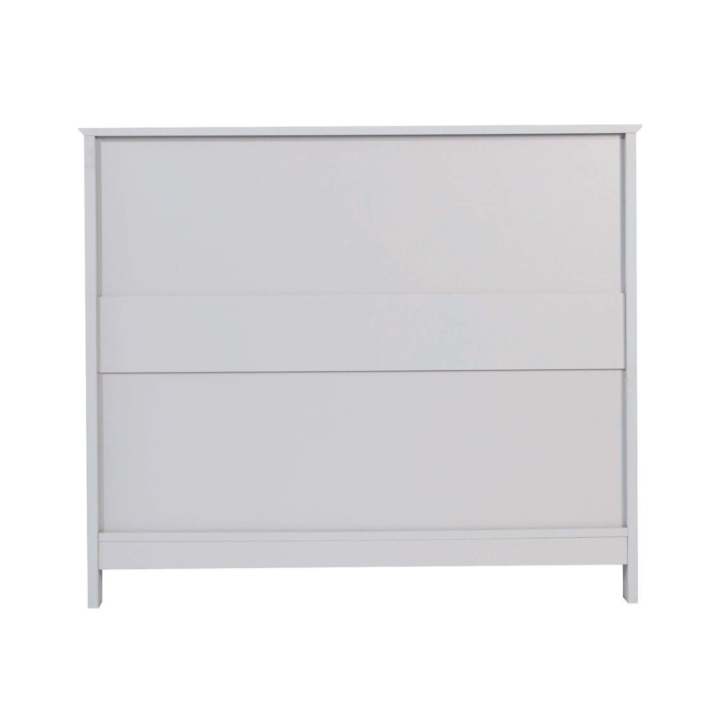 Mayfield 40" Classic Buffet and Sideboard with Double Door Storage Cabinet and Open Storage Shelf in Gray Gray