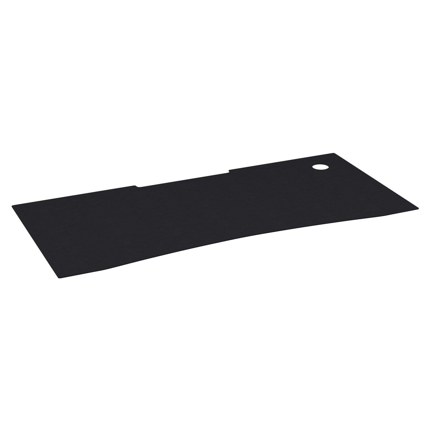 Mallot Black Mega Size Extended Gaming Mouse Pad with Anti-Slip Rubber Base & Micro Weave Top, Large Home Office Desk Mat, 45.75"W x 23.75"D x .125"H Black