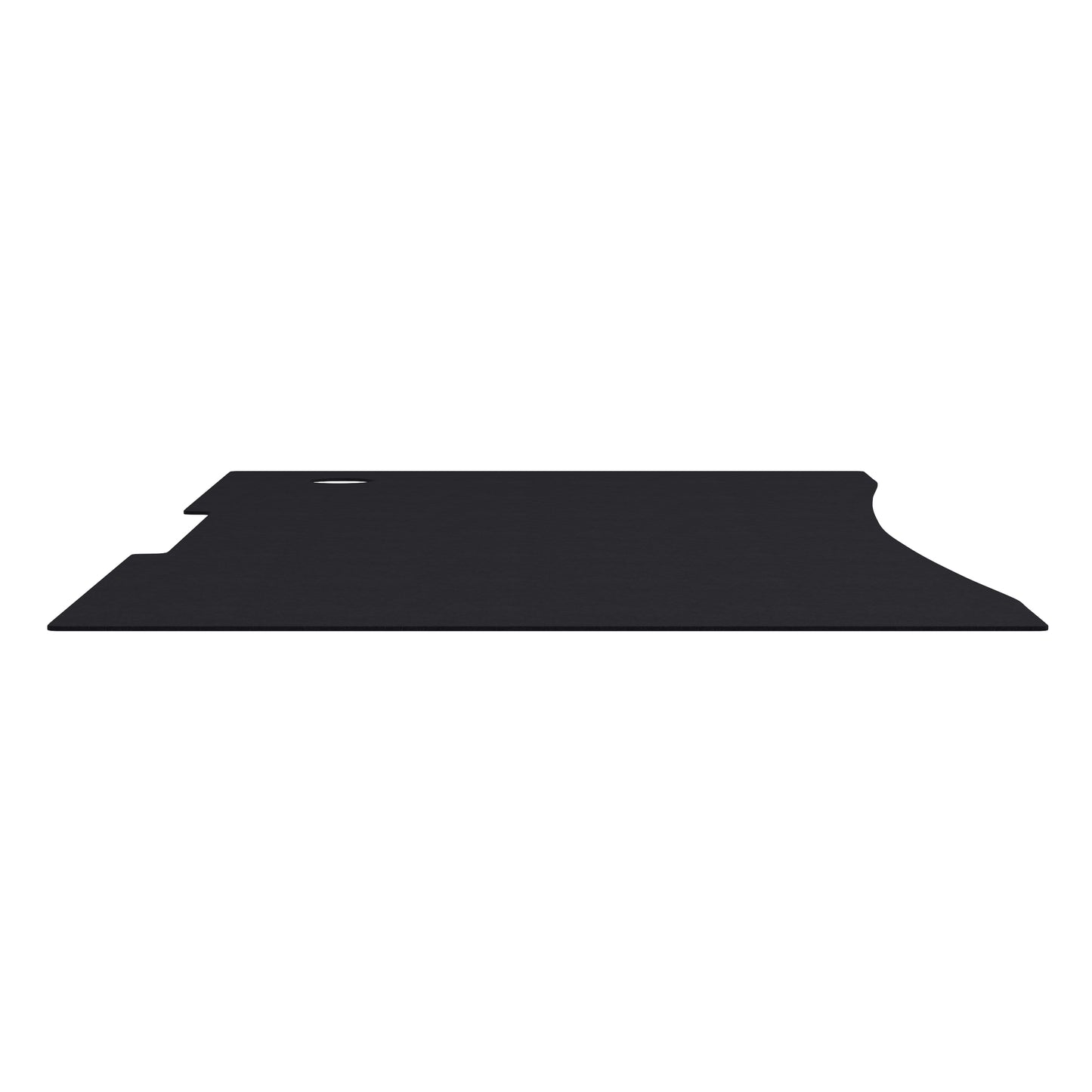 Mallot Black Mega Size Extended Gaming Mouse Pad with Anti-Slip Rubber Base & Micro Weave Top, Large Home Office Desk Mat, 45.75"W x 23.75"D x .125"H Black