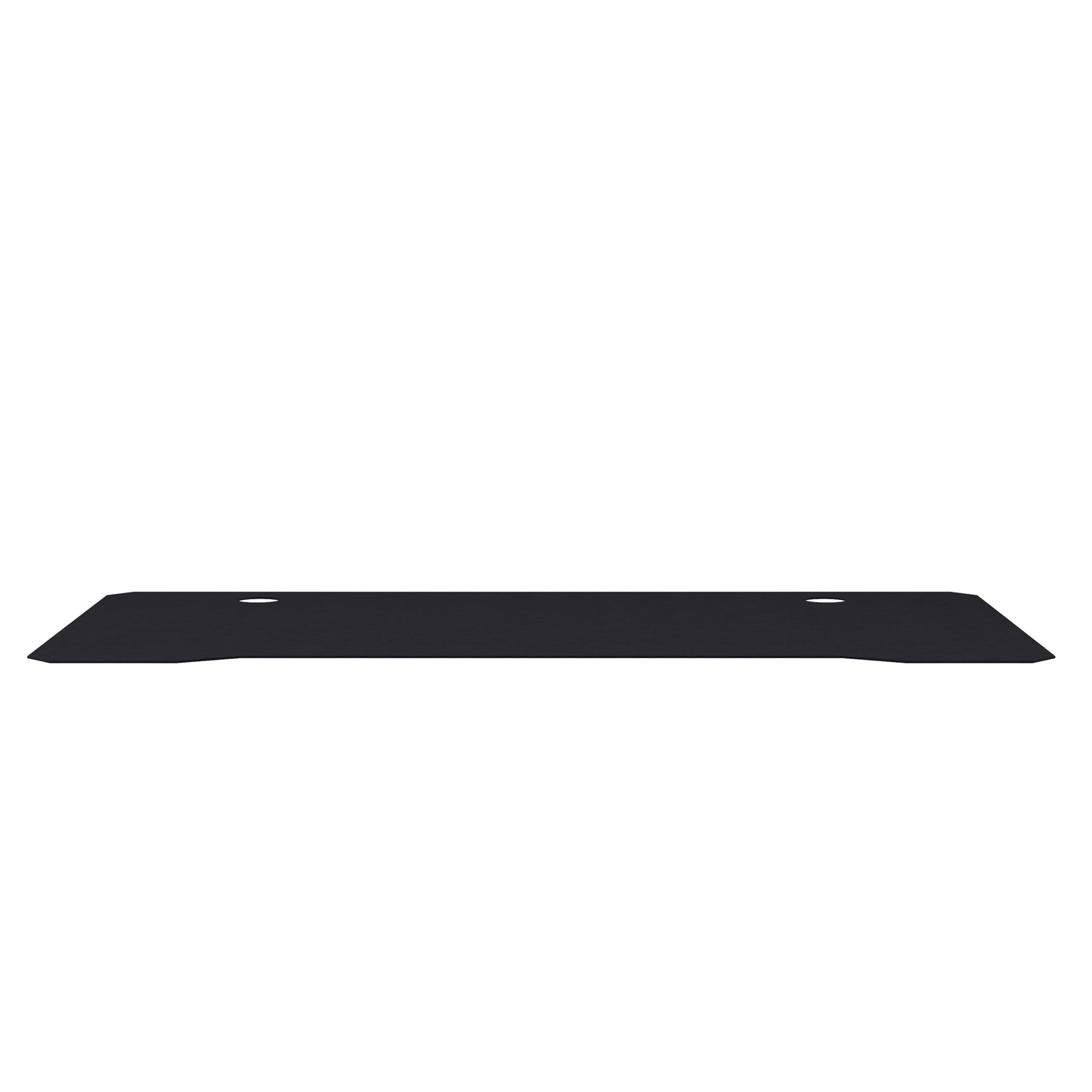 Mallot Black Mega Size Extended Gaming Mouse Pad with Anti-Slip Rubber Base & Micro Weave Top, Large Home Office Desk Mat, 45.75"W x 23.75"D x .125"H Black
