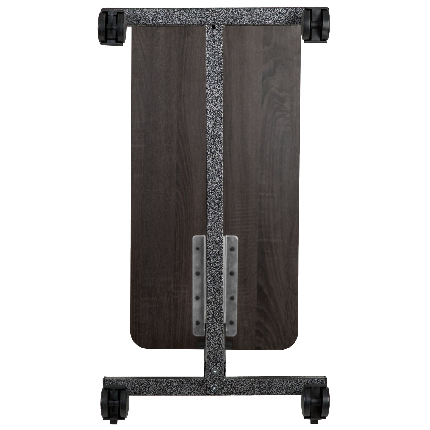 Fenwick Adjustable Overbed Table with Wheels for Home and Hospital Oak