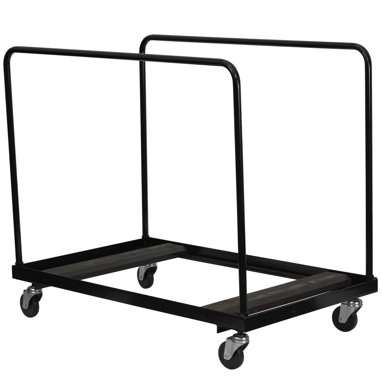 Neena Black Folding Table Dolly for Round Folding Tables Black