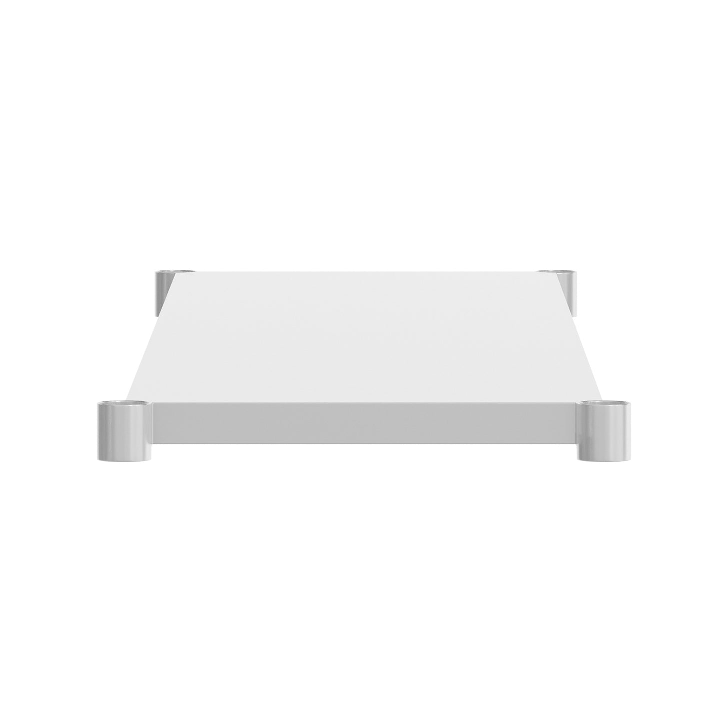 Woodford Galvanized Under Shelf for Prep and Work Tables - Adjustable Lower Shelf for 24" x 36" Stainless Steel Tables Stainless Steel