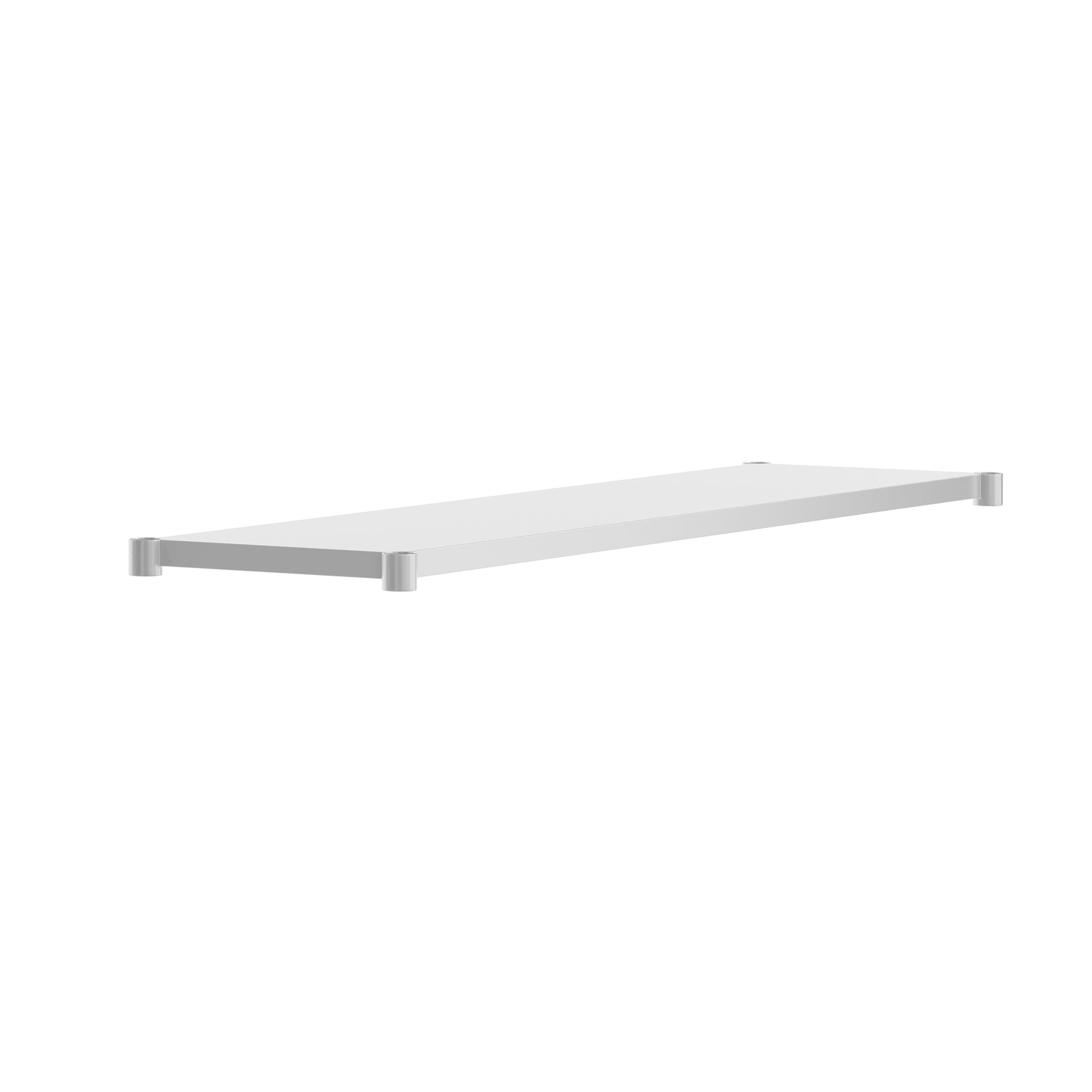 Woodford Galvanized Under Shelf for Prep and Work Tables - Adjustable Lower Shelf for 24" x 72" Stainless Steel Tables Stainless Steel