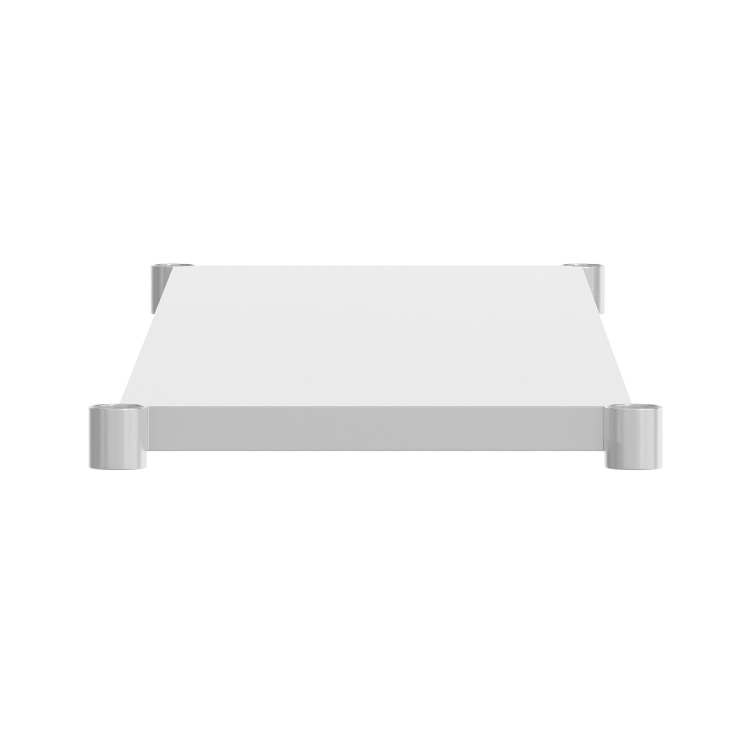 Woodford Galvanized Under Shelf for Prep and Work Tables - Adjustable Lower Shelf for 24" x 72" Stainless Steel Tables Stainless Steel