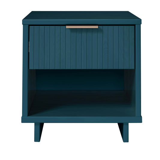Granville Modern 18" Nightstand in Midnight Blue (1-Drawer) NS-5004