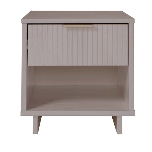 Granville Modern 18" Nightstand in Light Gray (1-Drawer) NS-5006
