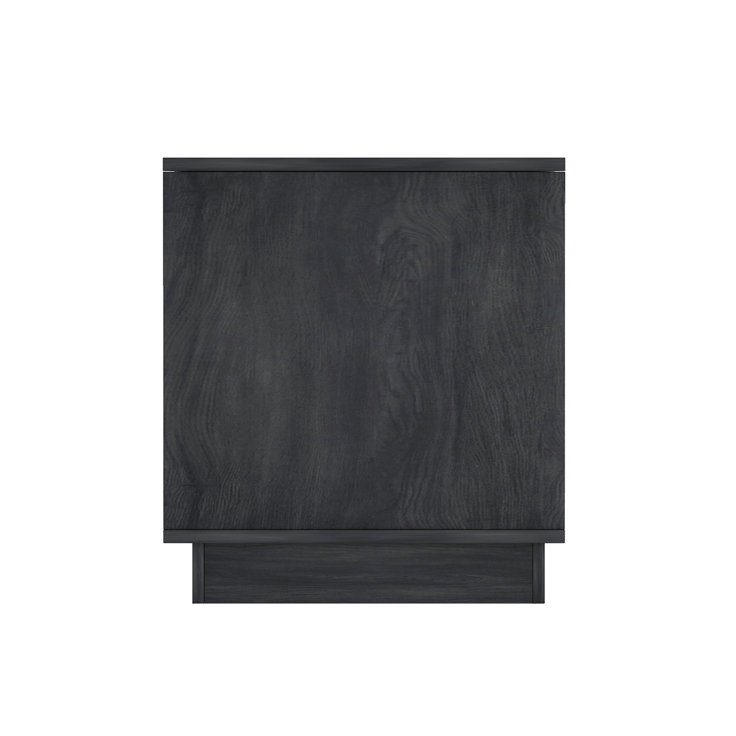 Horizon Modern 22" Nightstand in Charcoal Gray (2-Drawer) NS003-GY