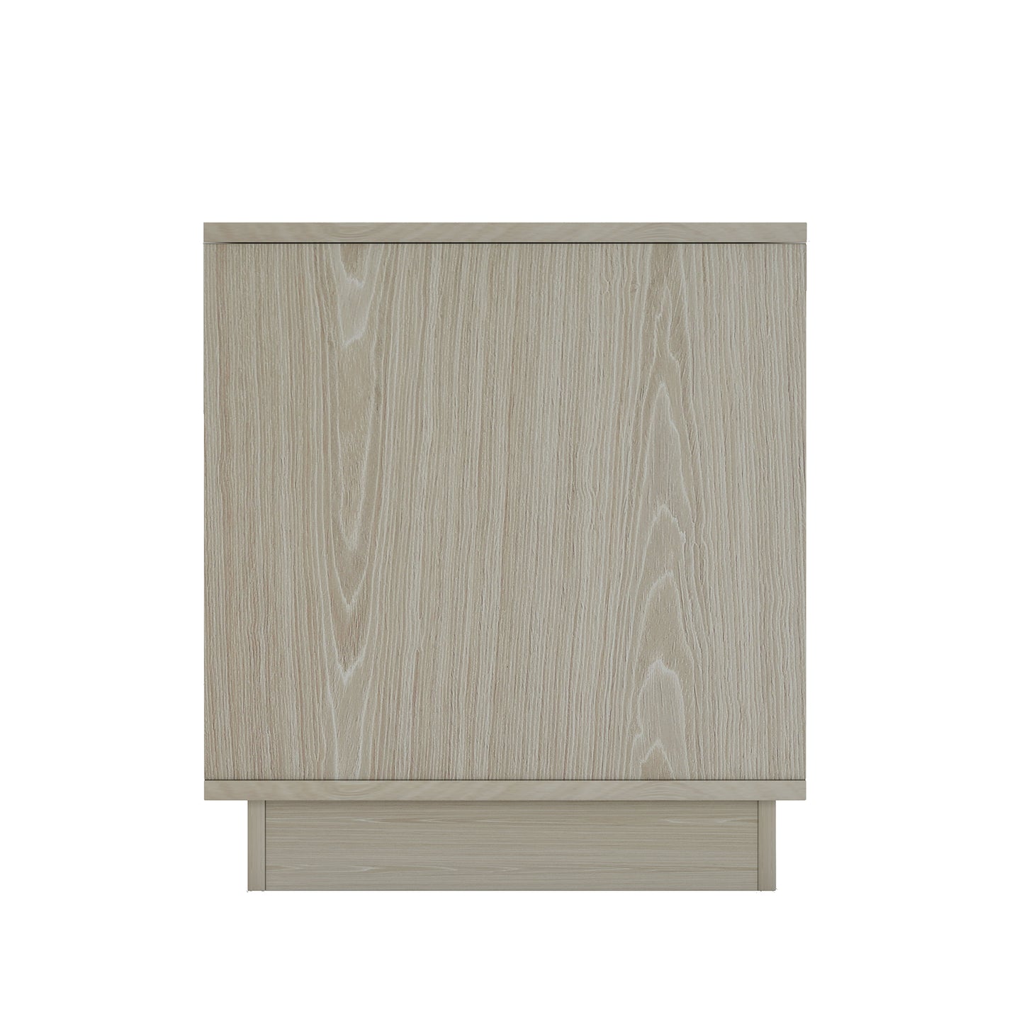 Horizon Modern 22" Nightstand in Whitewashed Oak (2-Drawer) NS003-OK