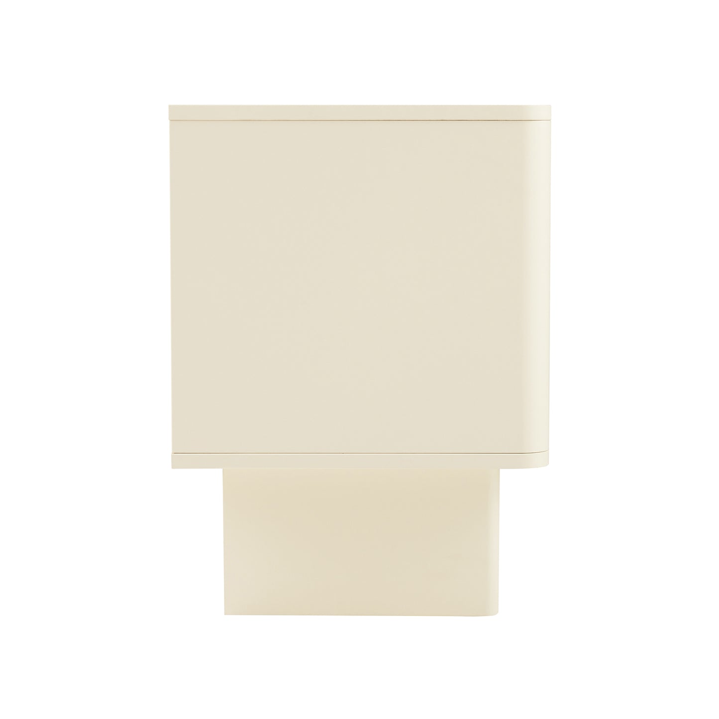 Ella Modern 20" Nightstand in Cream (1-Drawer) NS005-CR