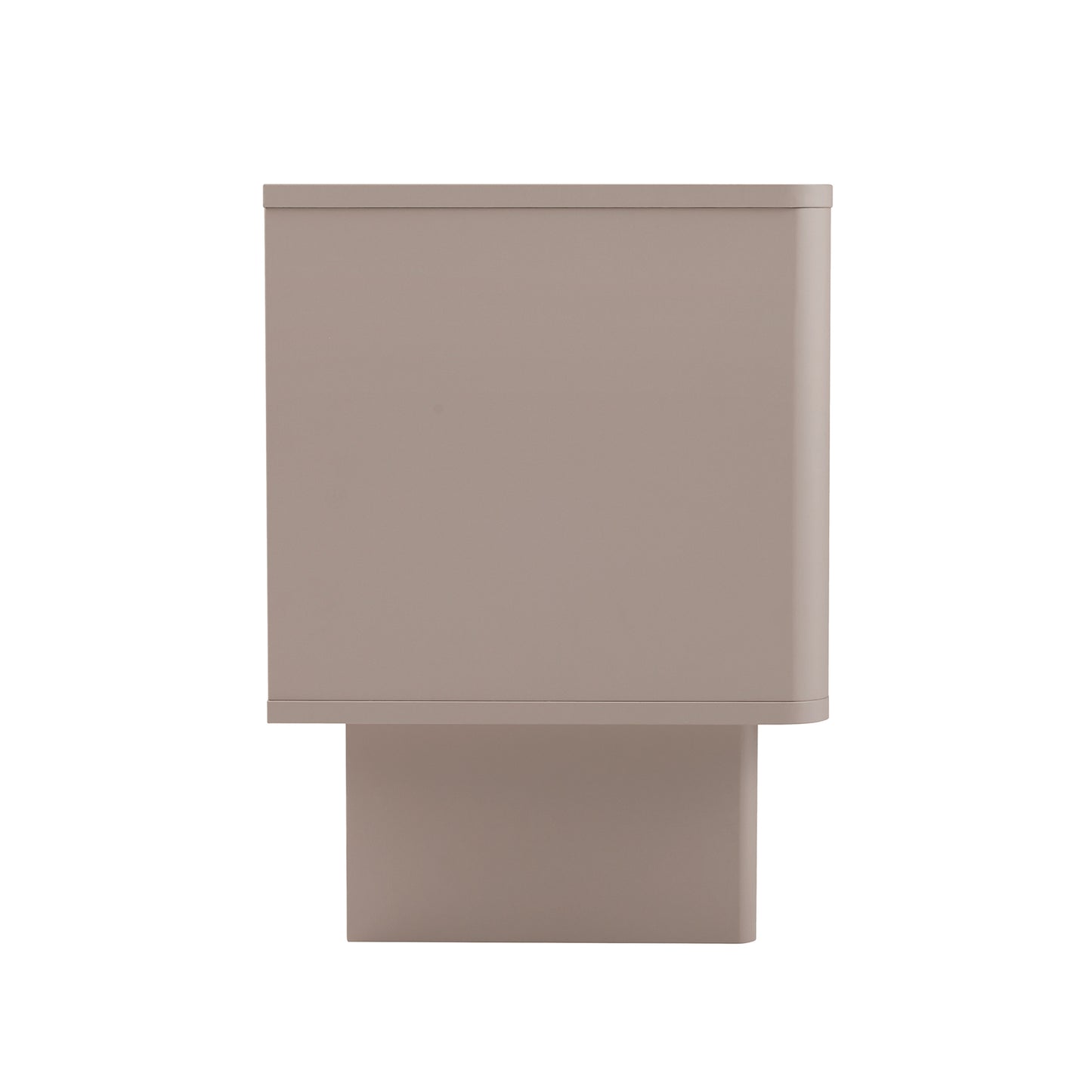 Ella Modern 20" Nightstand in Mocha (1-Drawer) NS005-MO