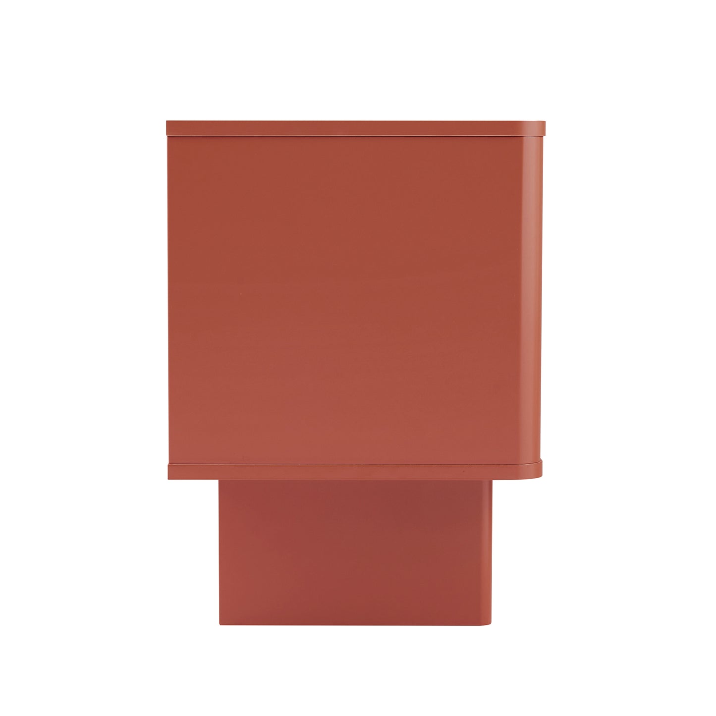 Ella Modern 20" Nightstand in Terracotta (1-Drawer) NS005-OR