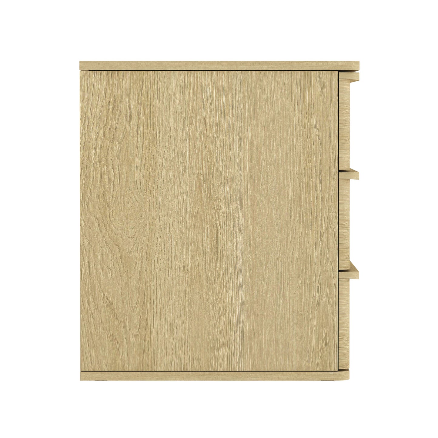 Molly Modern 26" Nightstand in Natural Oak (3-Drawer) NS008-NO