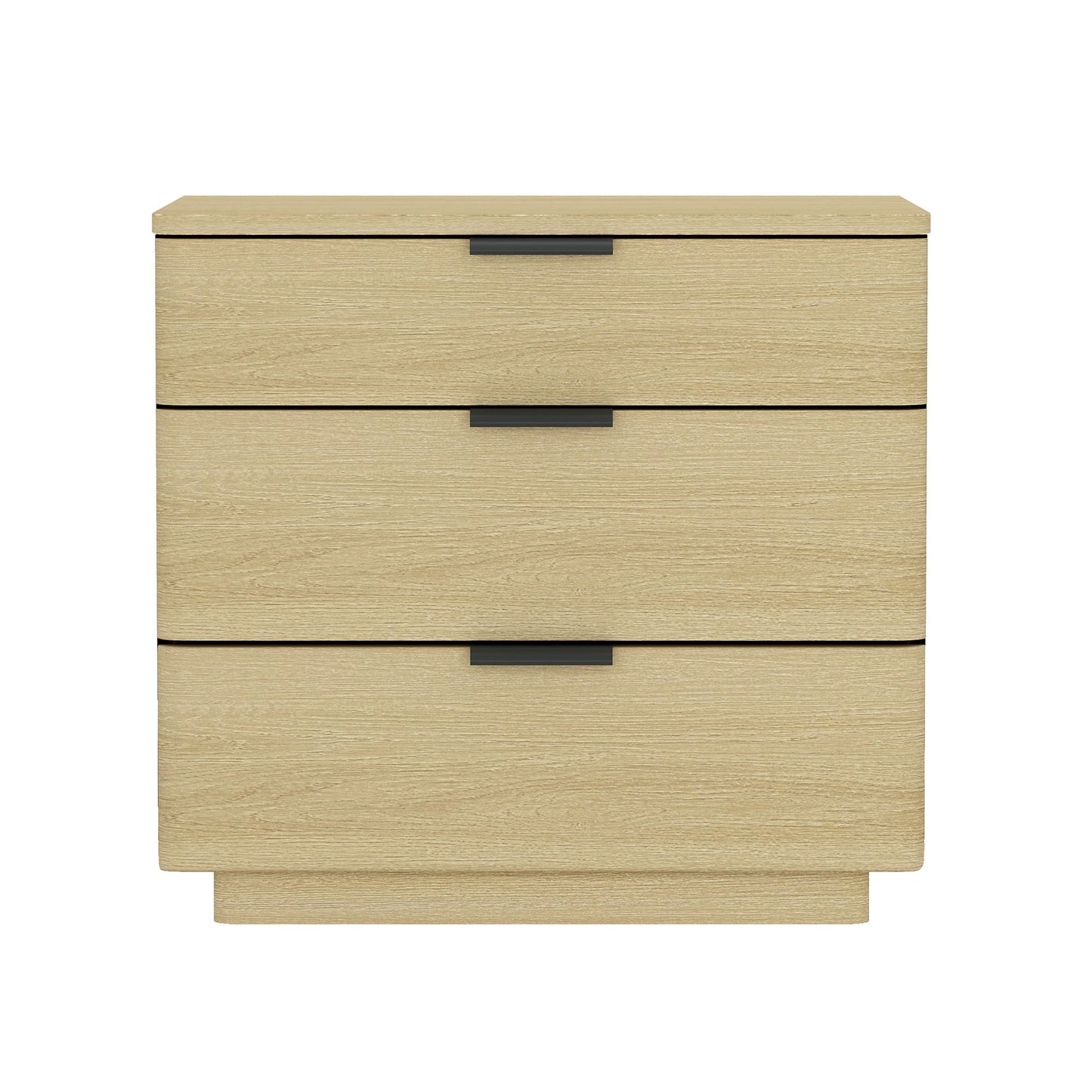 Payton Modern 26" Nightstand in Natural Oak (3-Drawer) NS009-NO