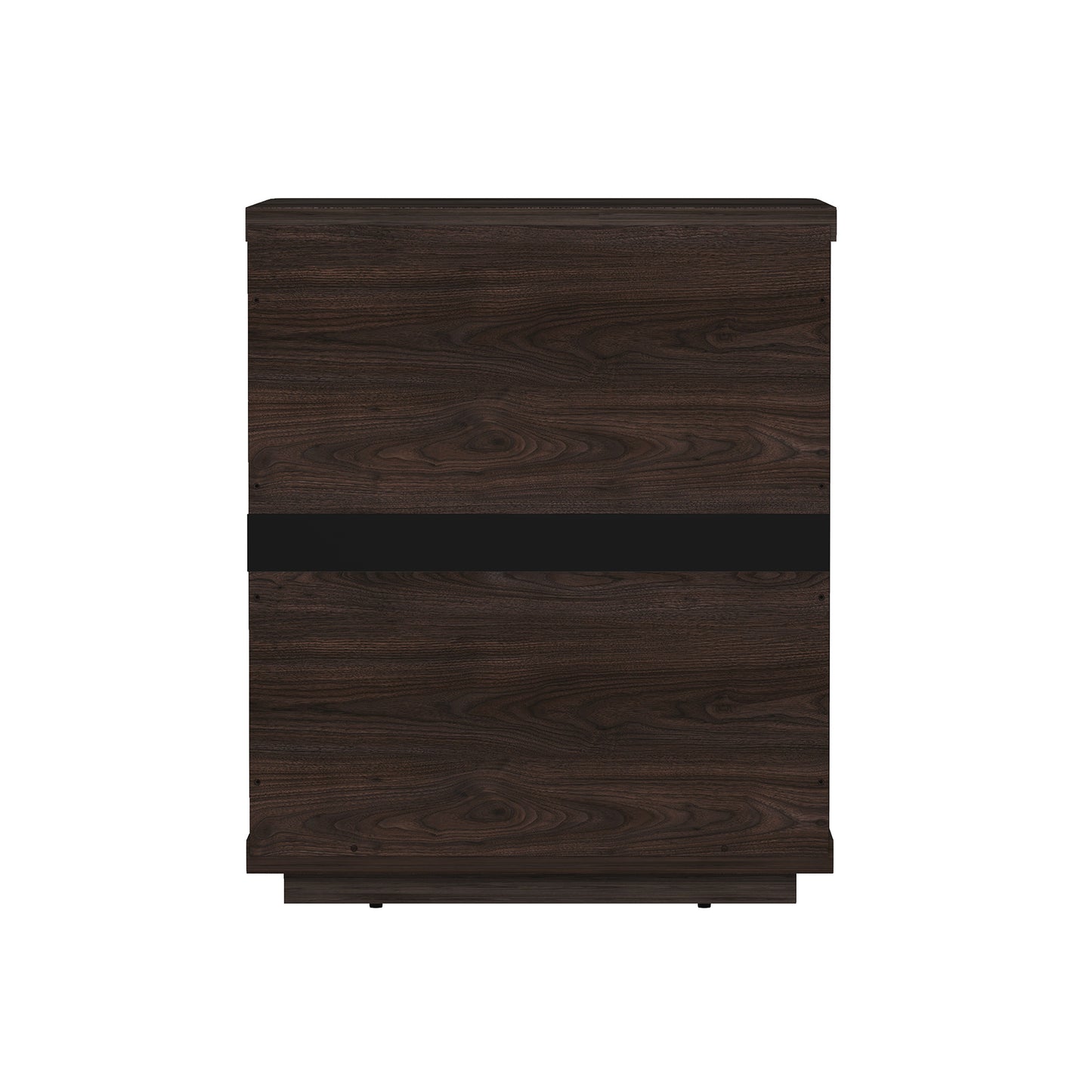 Evelyn Modern 20" Nightstand in Brown (1-Drawer) NS011-BR