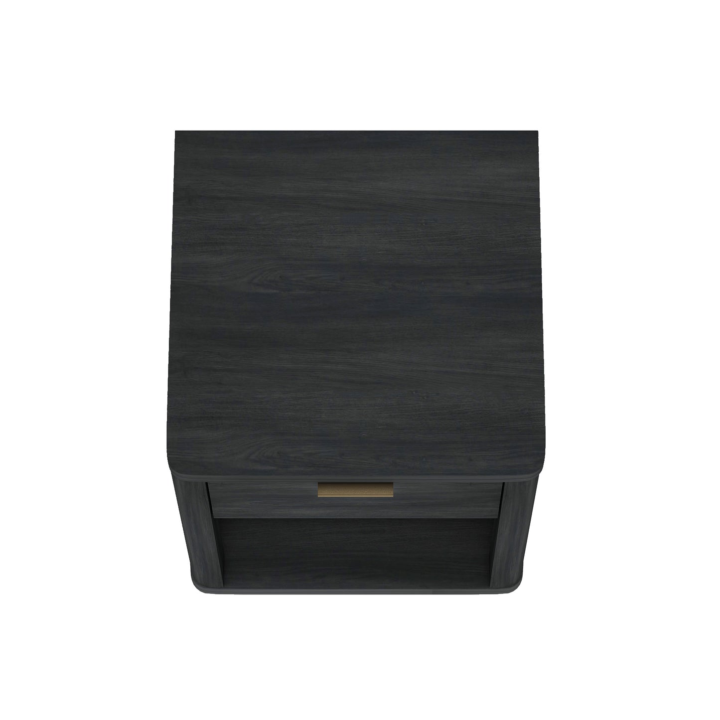 Evelyn Modern 20" Nightstand in Charcoal Gray (1-Drawer) NS011-CH
