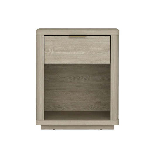 Evelyn Modern 20" Nightstand in Natural (1-Drawer) NS011-NA