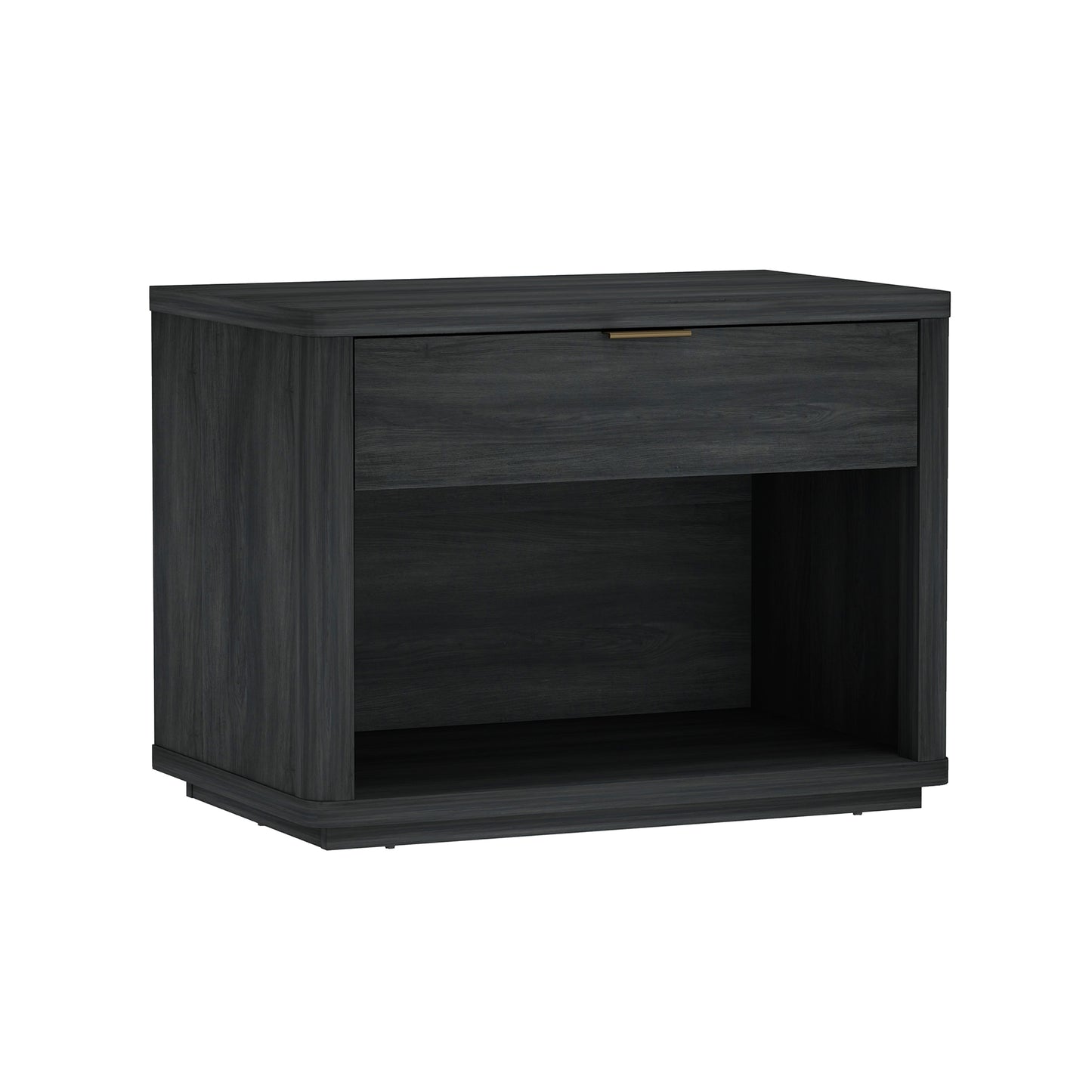 Evelyn Modern 32" Nightstand in Charcoal Gray (1-Drawer) NS012-CH
